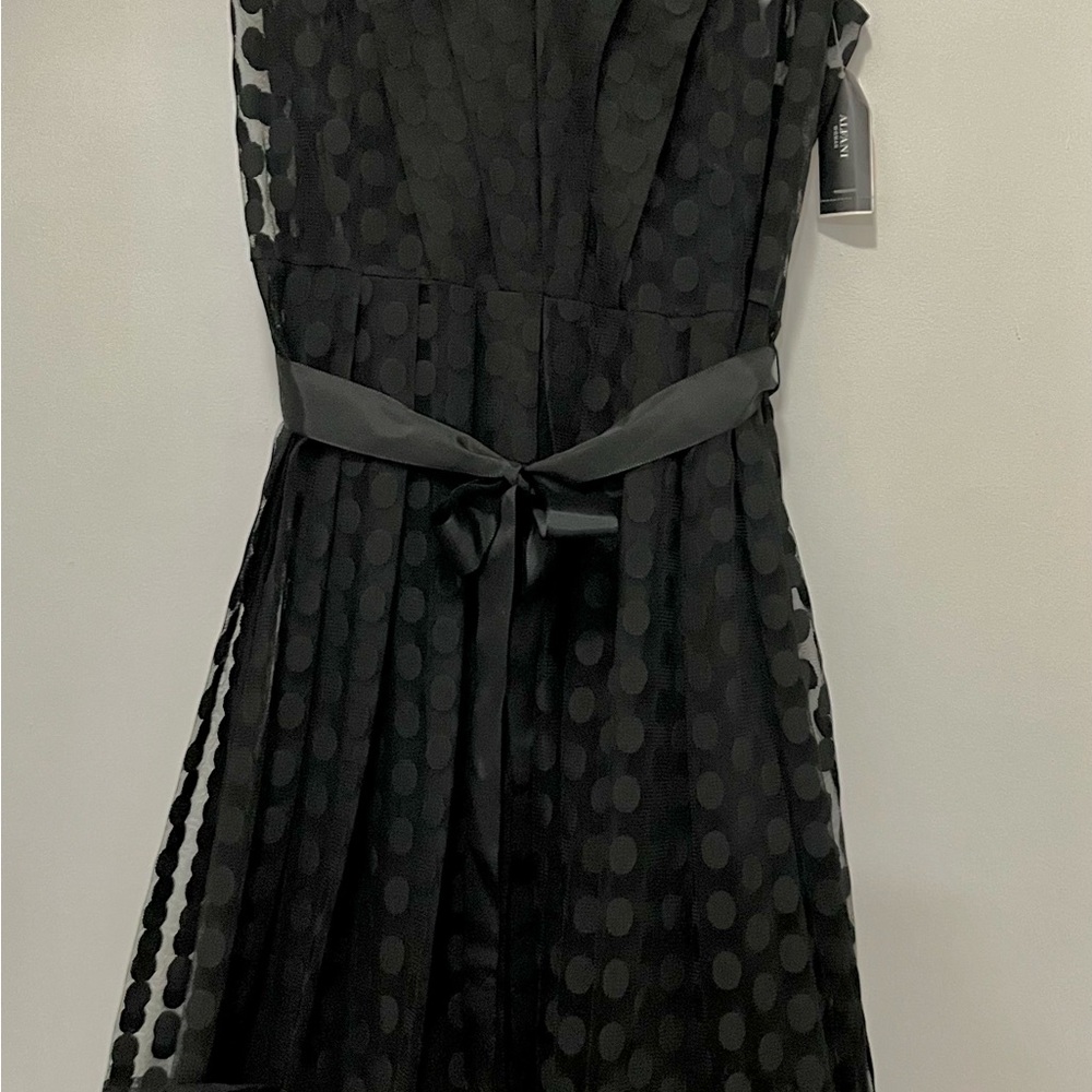 Alfani Black Polka Dot Dress